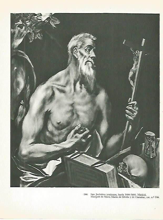 LAMINA 2078: EL GRECO. San Jeronimo penitente