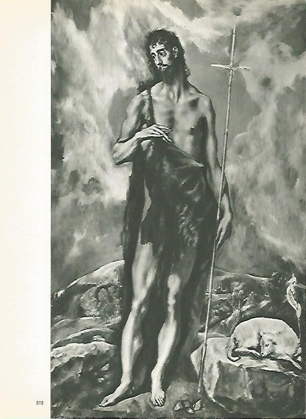 LAMINA 2081: EL GRECO. San Juan Bautista