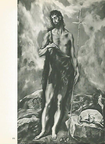 LAMINA 2081: EL GRECO. San Juan Bautista