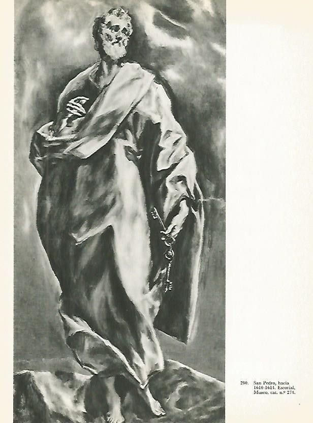 LAMINA 2089: EL GRECO. San Pedro