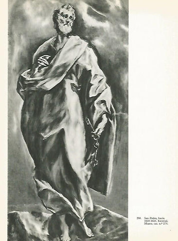 LAMINA 2089: EL GRECO. San Pedro