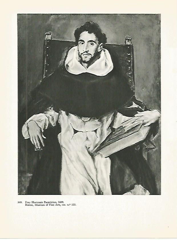 LAMINA 2097: EL GRECO. Fray Hortensio Paravicino