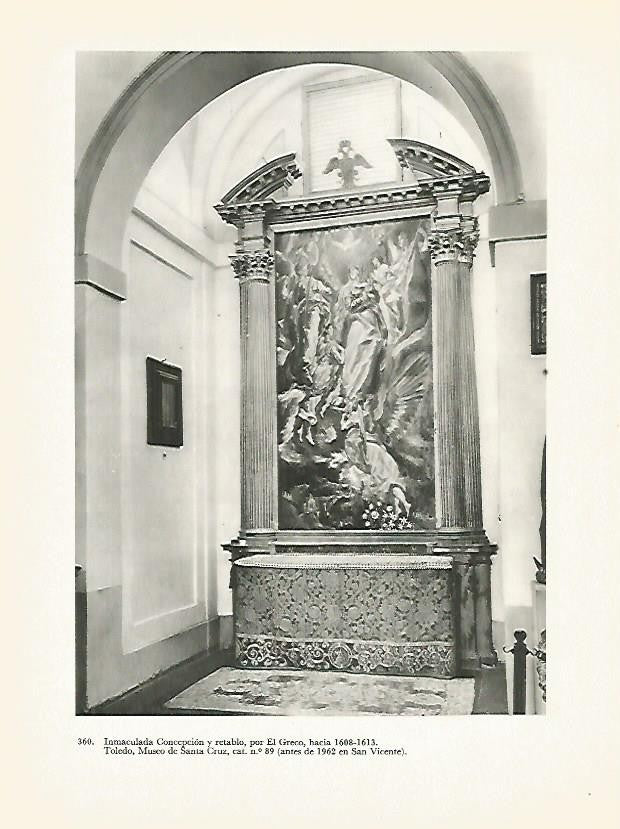 LAMINA 2116: EL GRECO. Immaculada Concepcion
