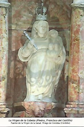 POSTAL 54193: Virgen de la Cabeza. Priego de Cordoba Cordoba