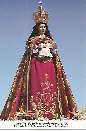 POSTAL 54226: Nuestra Señora de Belen. Librilla Murcia