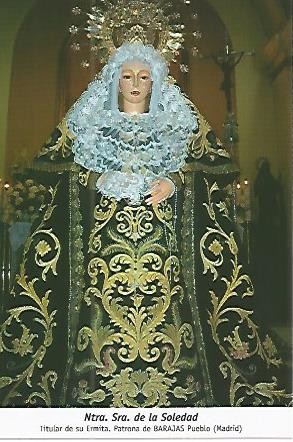 POSTAL 54242: Nuestra Señora de la Soledad. Barajas Madrid