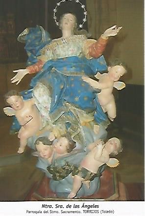 POSTAL 54244: Nuestra Señora de los Angeles. Torrijos Toledo