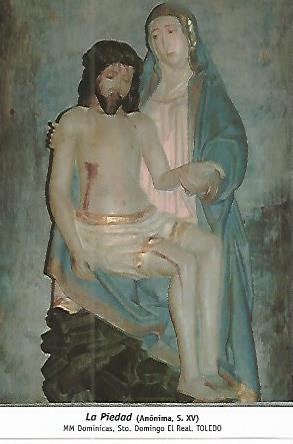 POSTAL 54246: La Piedad siglo XV. Dominicas de Toledo