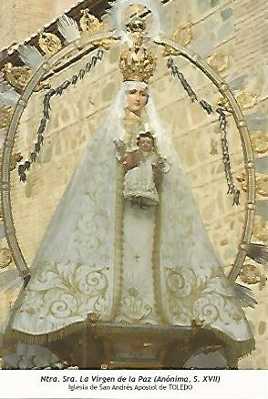 POSTAL 54252: Virgen de la Paz. Toledo