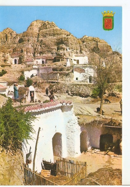 Postal 046873 : Purullena. Granada. Cuevas