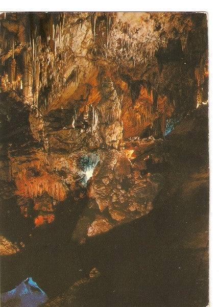 Postal 046875 : Cueva de Nerja (Malaga). Sala del Cataclismo. Vista parcial