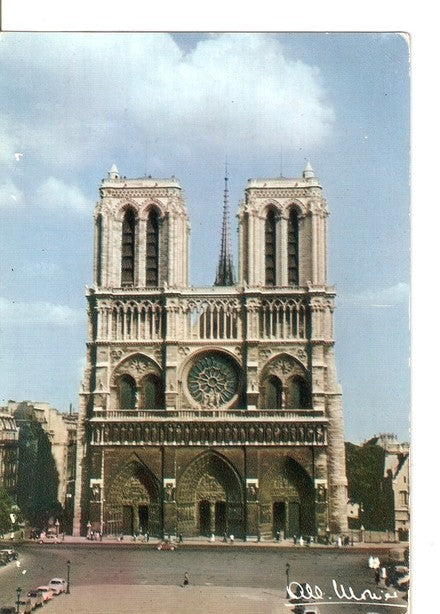Postal 046887 : Paris - Notre-Dame