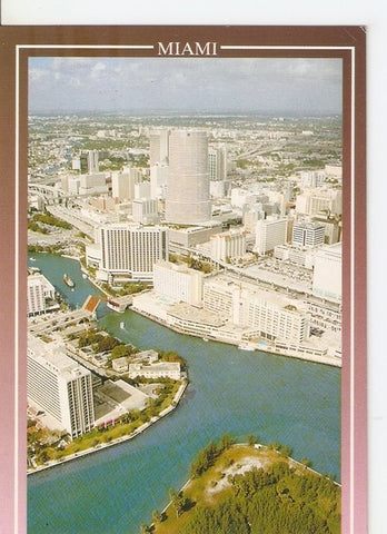 Postal 046896 : Miami Florida. Miami River