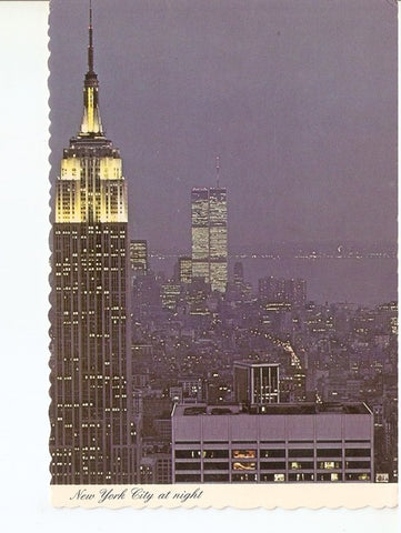 Postal 046907 : New York City at night