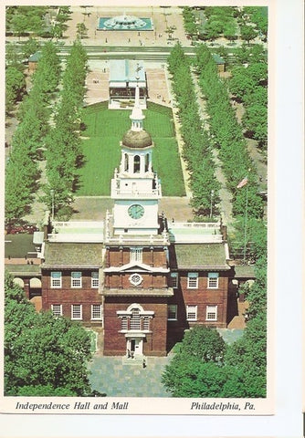 Postal 046914 : Independence Hall and Mall Philadelphia Pa.