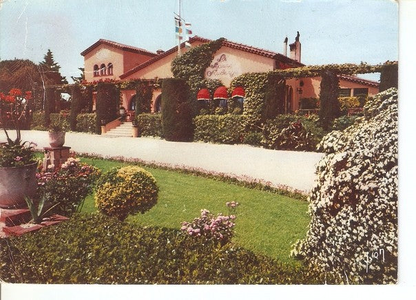 Postal 046925 : La Bonne Auberge. Route Nationale no7 - Antibes. Relais gastronomique