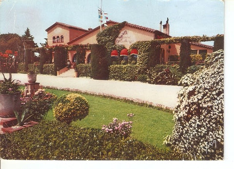 Postal 046925 : La Bonne Auberge. Route Nationale no7 - Antibes. Relais gastronomique