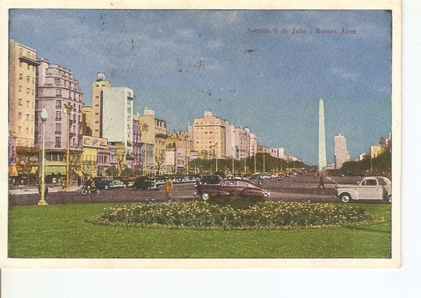 Postal 046946 : Avenida 9 de Julio - Buenos Aires