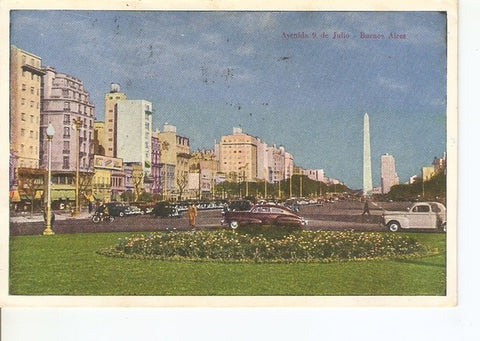Postal 046946 : Avenida 9 de Julio - Buenos Aires