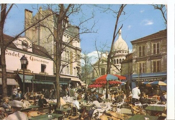 Postal 046964 : Paris. Montmartre - Le Place du Tertre