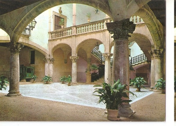 Postal 046965 : Palma de Mallorca. Patio del Palacio Vivot