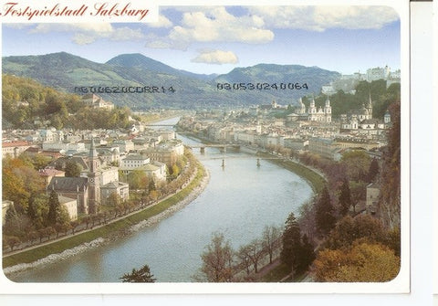 Postal 046986 : Salzburg  die Festspielstadt
