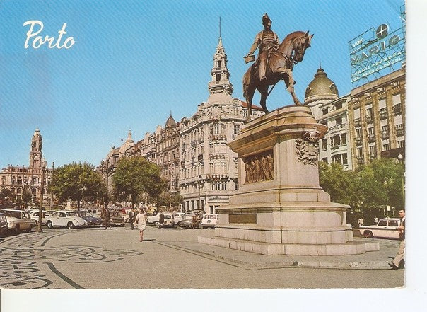 Postal 046990 : Porto - Liberty Square and City Hall