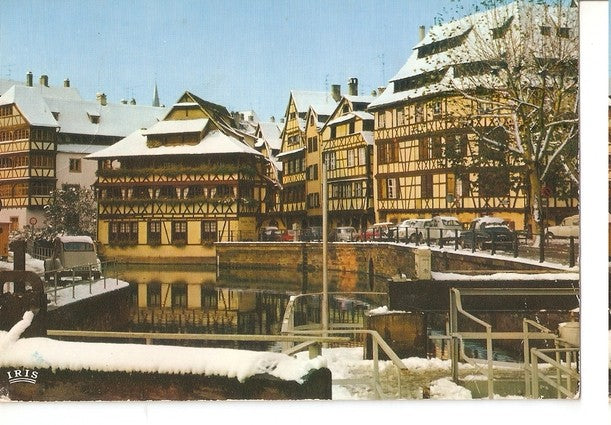 Postal 047009 : Strasbourg (Bas-Rhin). La Petite-France sous la neige