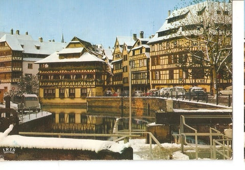 Postal 047009 : Strasbourg (Bas-Rhin). La Petite-France sous la neige