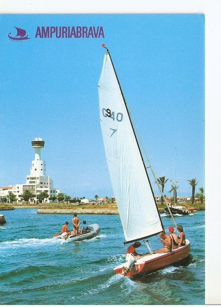 Postal 047034 : Ampuriabrava (Costa Brava). Deportes nauticos y Club Nautico