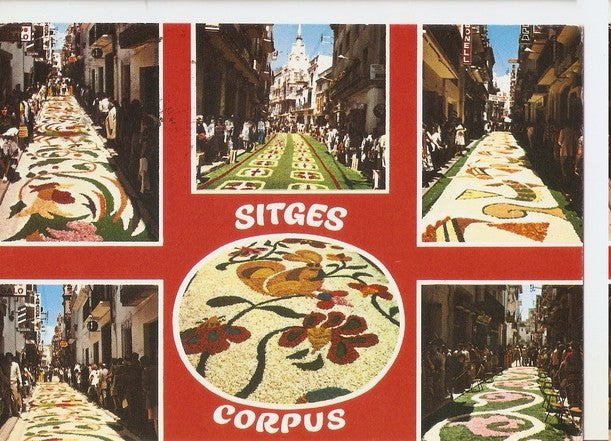 Postal 047077 : Costa Dorada. Sitges
