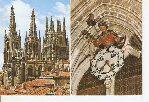 Postal 047088 : Burgos. Catedral. El Papamoscas