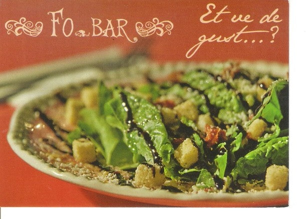Postal 047116 : Fo Bar. Barcelona