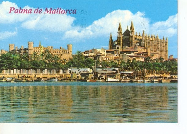 Postal 047125 : Palma de Mallorca (Baleares - España). La Catedral y La Lonja