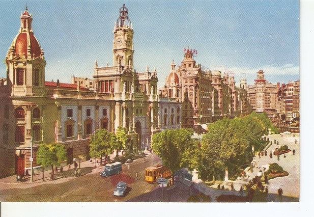 Postal 047151 : Valencia. Plaza del Caudillo  