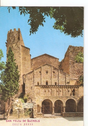 Postal 047168 : San Feliu de Guixols. Costa Brava. La Porta Ferrada (Siglo X)