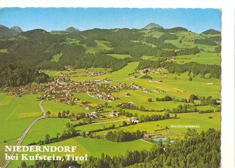 Postal 047182 : Niederndorf bei Kufstein Erholungsort am Kaisergebirge