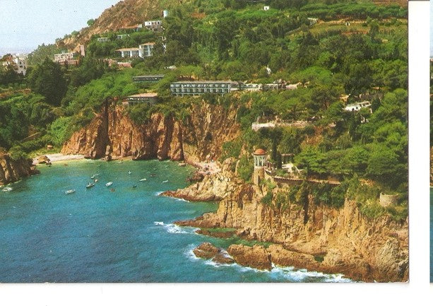 Postal 047186 : Ccosta Brava. Blanes. Cala Forcanera y jardin botanico