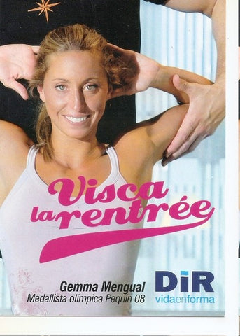 Postal 047197 : Visca la rentree. Gemma Mengual Medallista olimpica Pequin 08 Dir