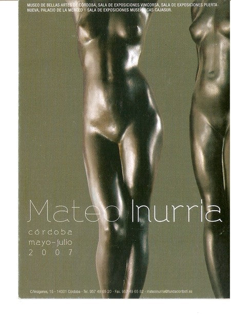 Postal 047204 : Museo de Bellas Artes de Cordoba Sala de Exposiciones Vimcorsa. Mateo Inurria