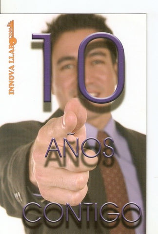 Postal 047206 : innova Llar 10 años contigo. Plaza Mercado del Clot - Barcelona