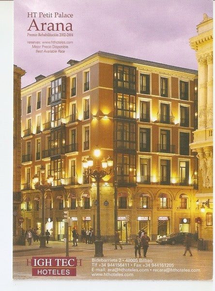Postal 047207 : HT Petit Palace Aranna. High Tech Hoteles - Bilbao