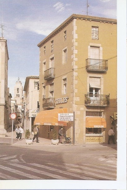 Postal 047214 : Museu Trias de les Galetes. Santa Coloma de Farners. La Selva. Carrer del Centre