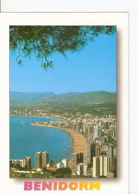 Postal 047215 : Benidorm (España). Vista panoramica