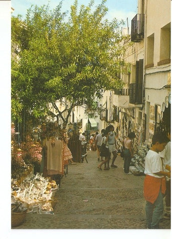 Postal 047216 : Peñiscola. Calle tipica