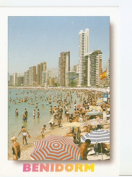 Postal 047219 : Benidorm - Playa de Levante