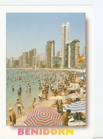 Postal 047219 : Benidorm - Playa de Levante
