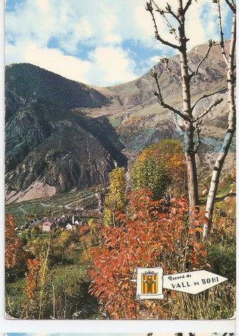 Postal 047224 : Pirineo de Lerida. Bohi. Vista general