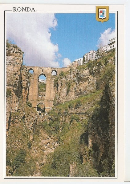 Postal 047225 : Ronda. Puente Nuevo sobre el Tajo