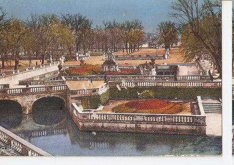 Postal 047303 : Nimes (Gard). Les jardins de la Fontaine. Dessines par Le Notre